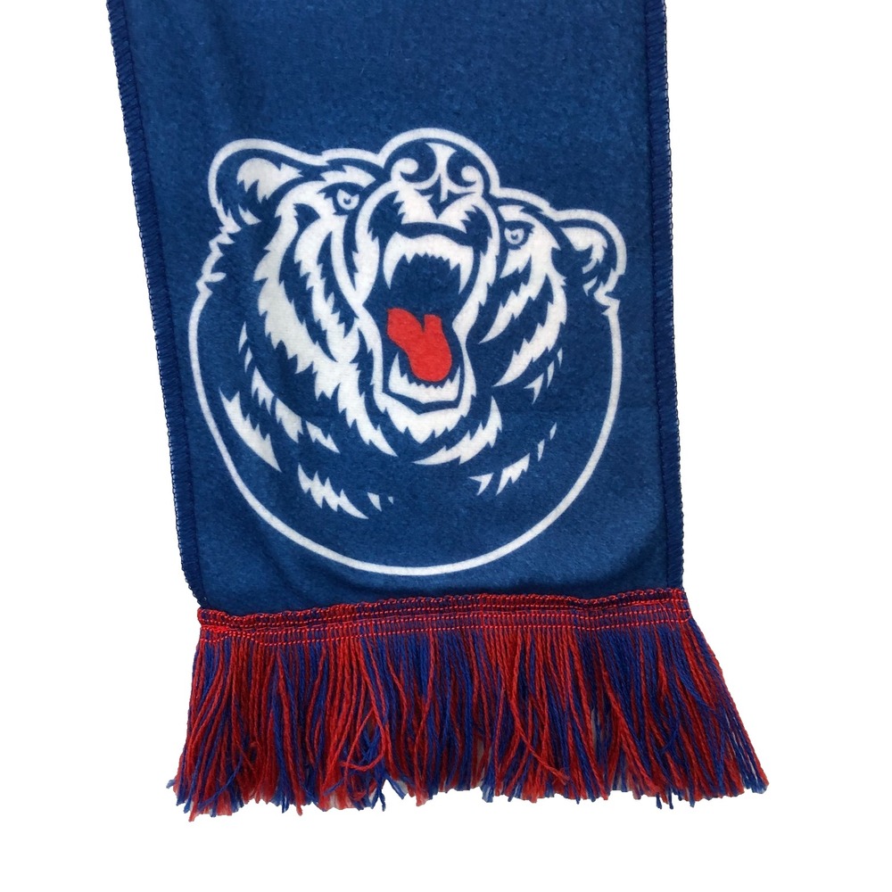 Belmont Bruins Scarf Unisex OS Blue Red It's Bruin Time NCAA Fan Gear BWM Global - Picture 2 of 7